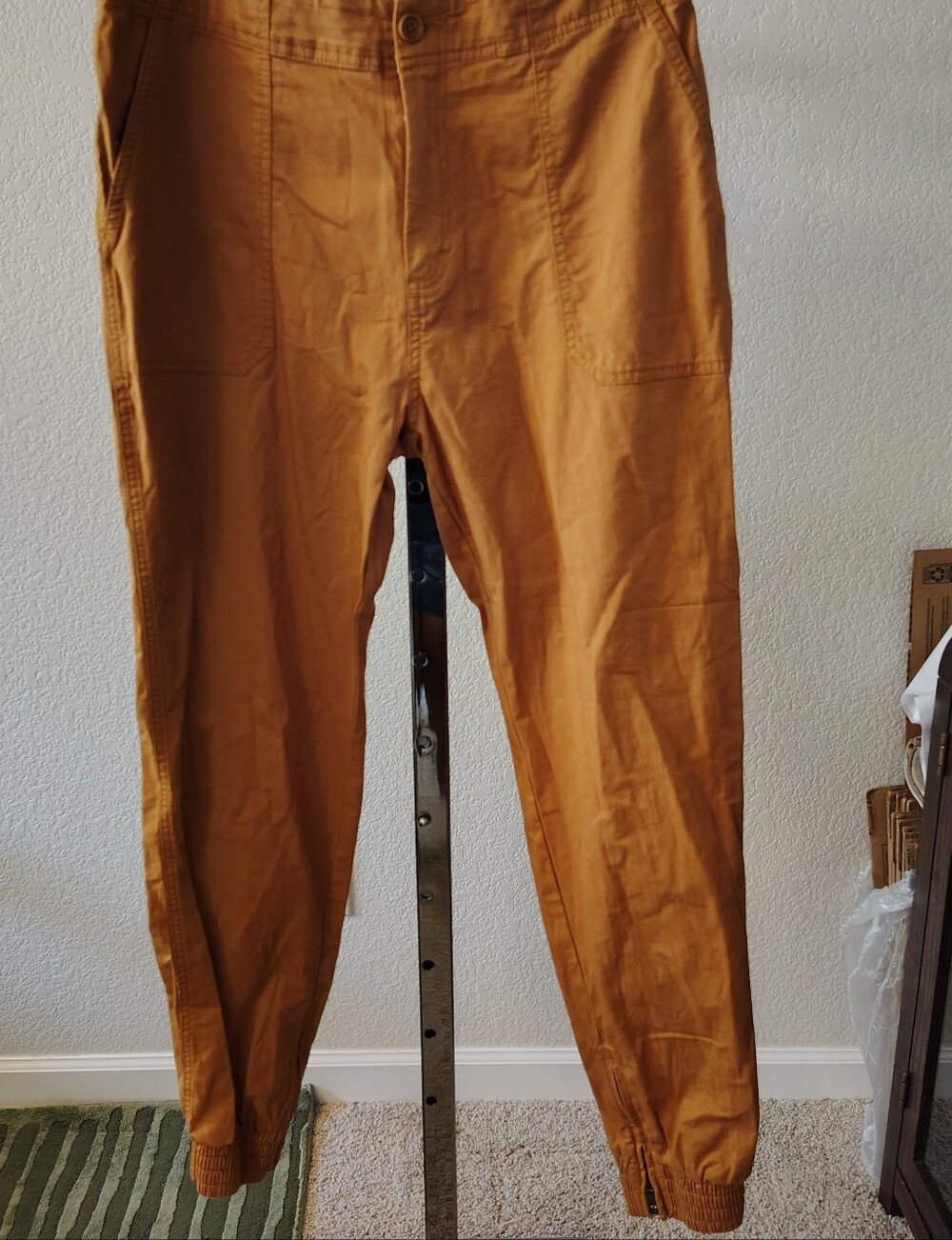 Pact Women’s Sz Large Stretch Poplin Jogger - Picture 2 of 3
